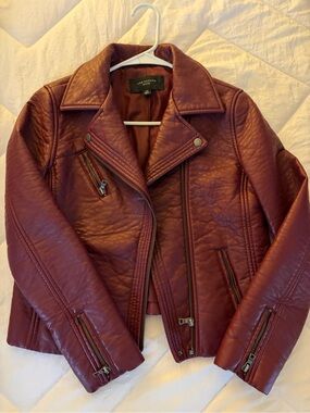 Ann Taylor Faux Leather Jacket
